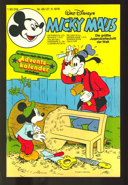 Micky Maus 1976: Nr. 48: