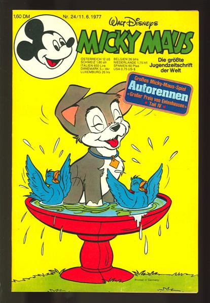 Micky Maus 1977: Nr. 24: