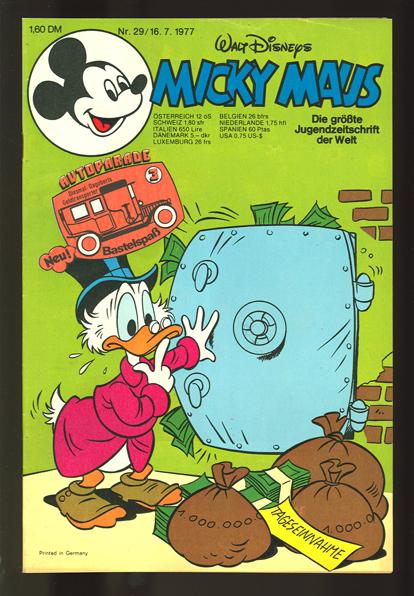 Micky Maus 1977: Nr. 29: