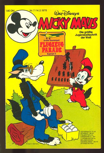 Micky Maus 1978: Nr. 7: