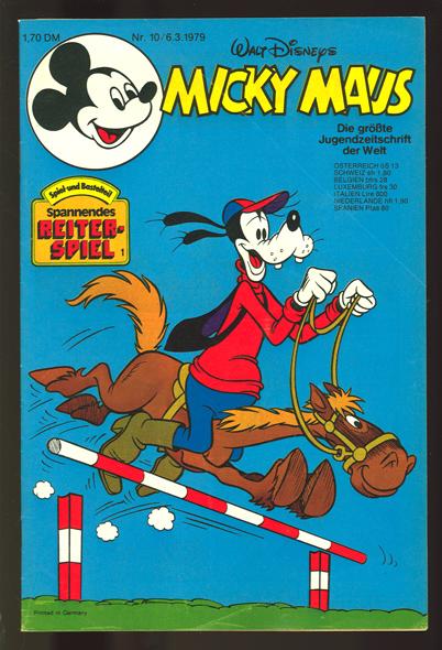 Micky Maus 1979: Nr. 10: