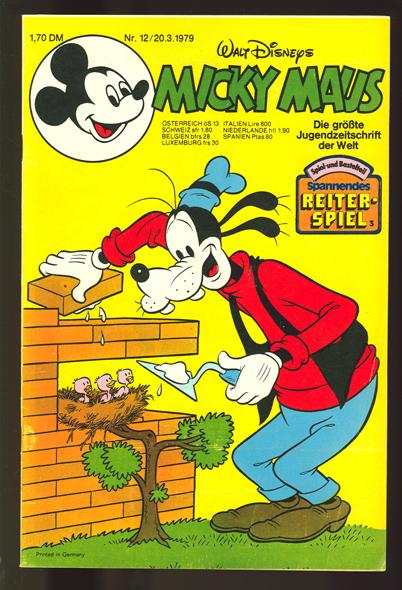 Micky Maus 1979: Nr. 12: