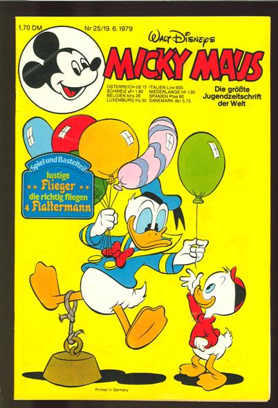 Micky Maus 1979: Nr. 25: