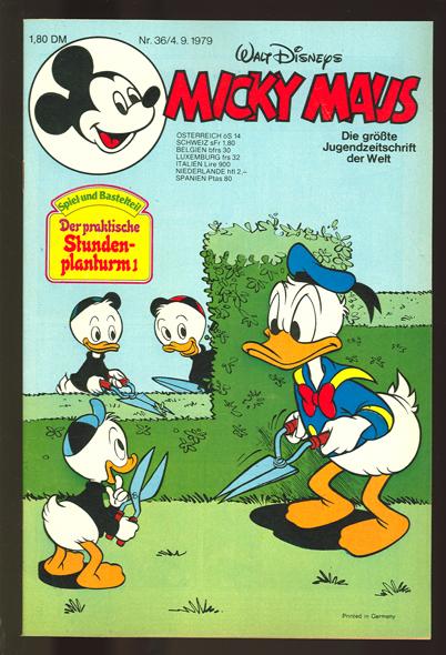 Micky Maus 1979: Nr. 36: