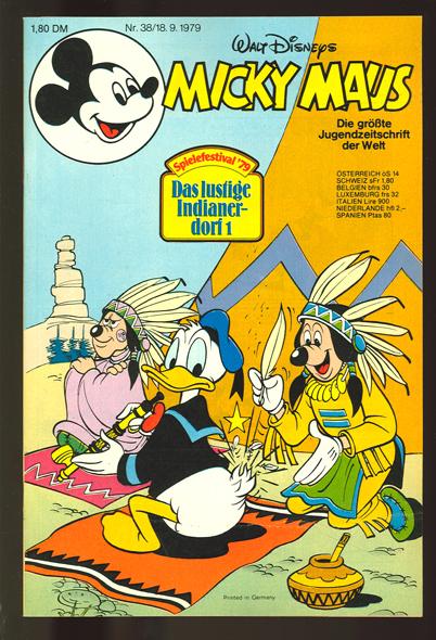 Micky Maus 1979: Nr. 38: