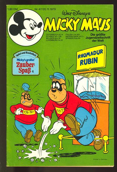 Micky Maus 1979: Nr. 47: