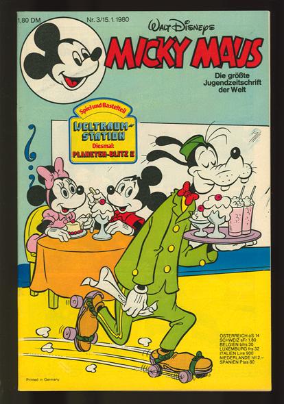 Micky Maus 1980: Nr. 3: