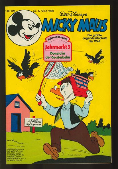 Micky Maus 1980: Nr. 17: