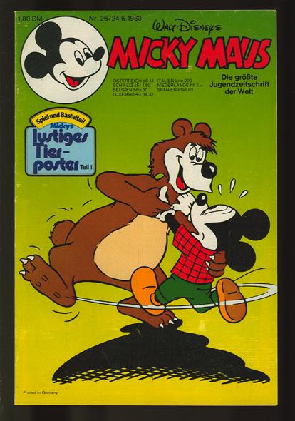 Micky Maus 1980: Nr. 26: