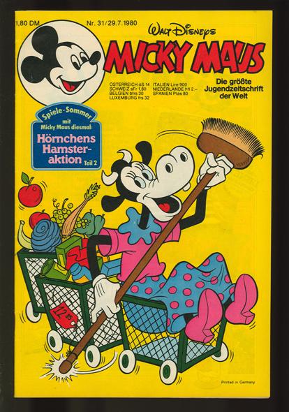 Micky Maus 1980: Nr. 31: