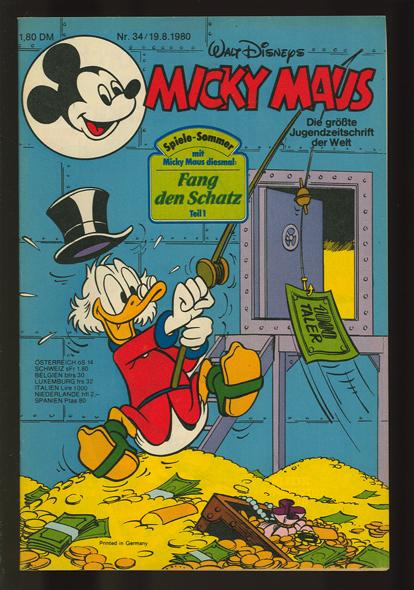 Micky Maus 1980: Nr. 34:
