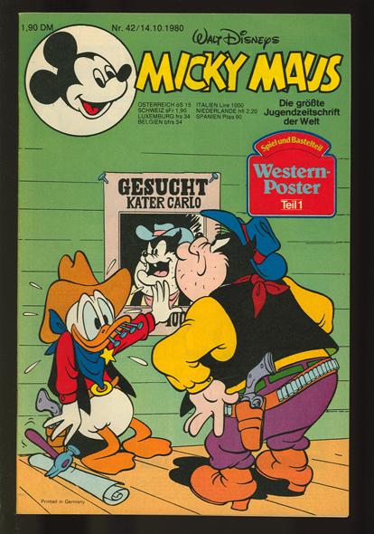 Micky Maus 1980: Nr. 42:
