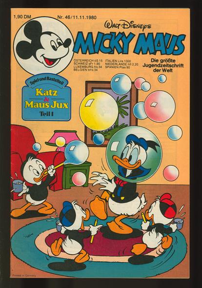 Micky Maus 1980: Nr. 46:
