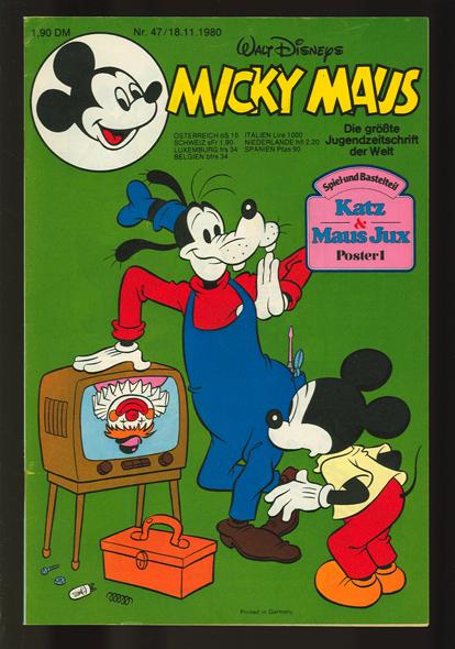 Micky Maus 1980: Nr. 47: