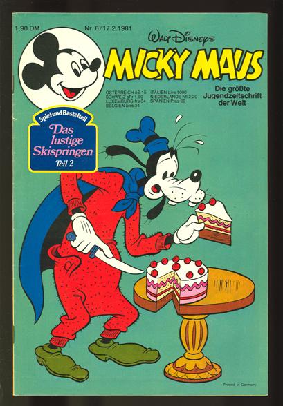 Micky Maus 1981: Nr. 8: