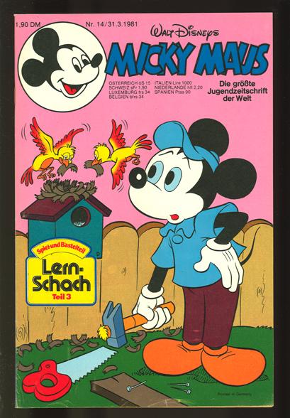 Micky Maus 1981: Nr. 14: