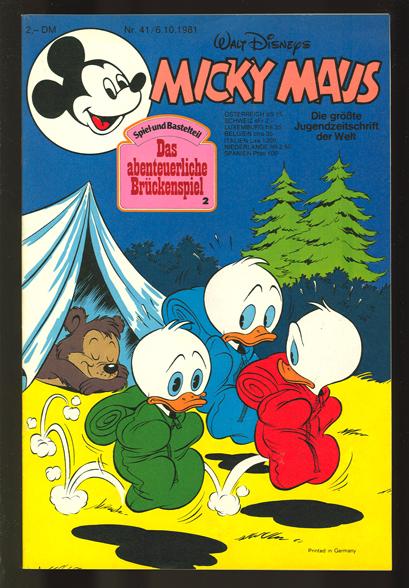 Micky Maus 1981: Nr. 41: