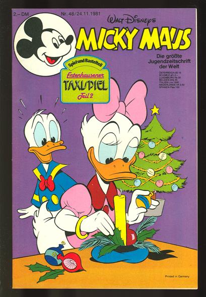 Micky Maus 1981: Nr. 48: