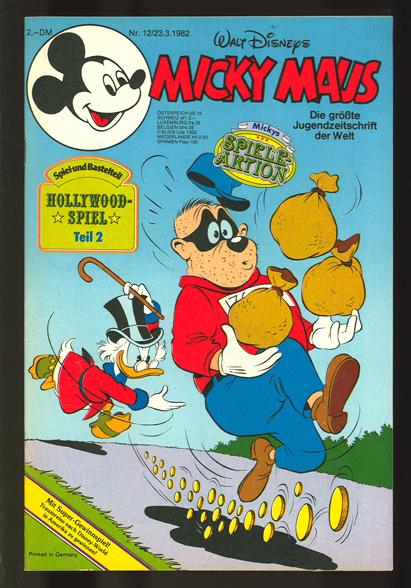 Micky Maus 1982: Nr. 12: