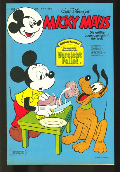 Micky Maus 1982: Nr. 18: