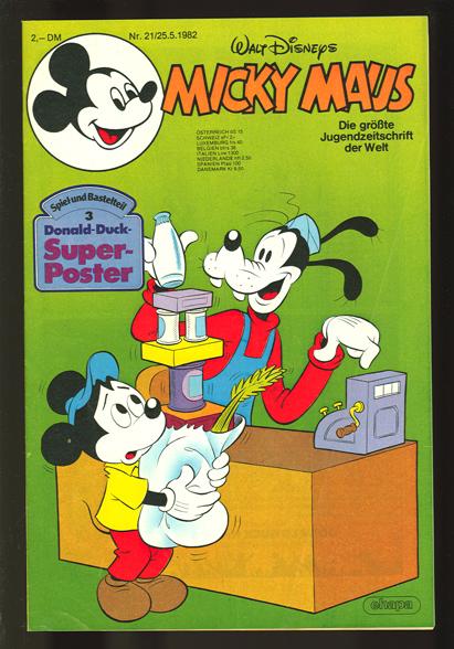 Micky Maus 1982: Nr. 21: