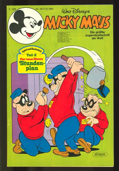 Micky Maus 1982: Nr. 33: