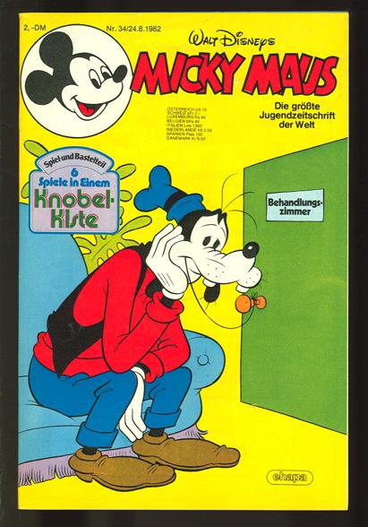 Micky Maus 1982: Nr. 34: