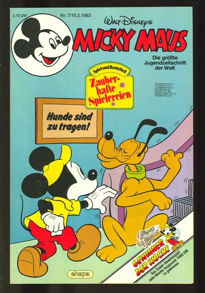 Micky Maus 1983: Nr. 7: