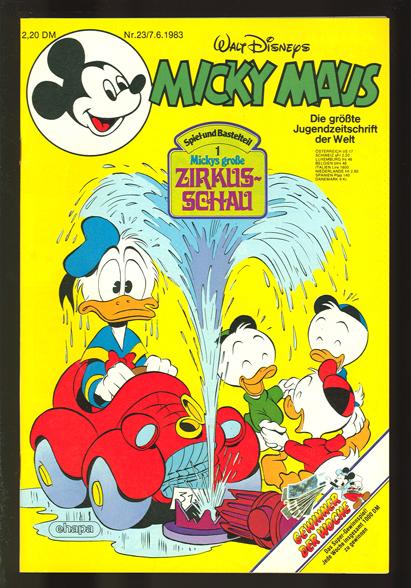 Micky Maus 1983: Nr. 23: