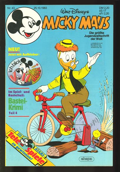 Micky Maus 1983: Nr. 43: