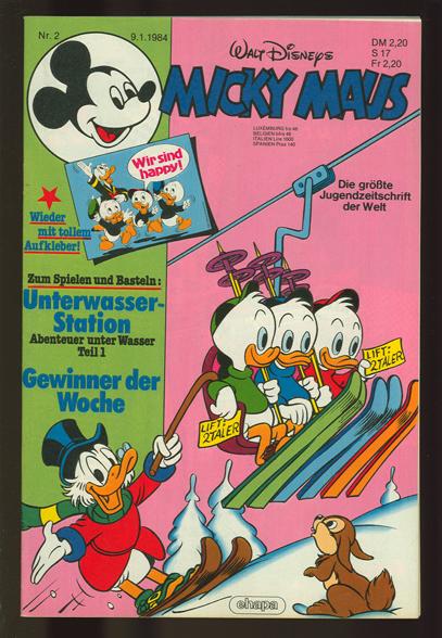 Micky Maus 1984: Nr. 2: