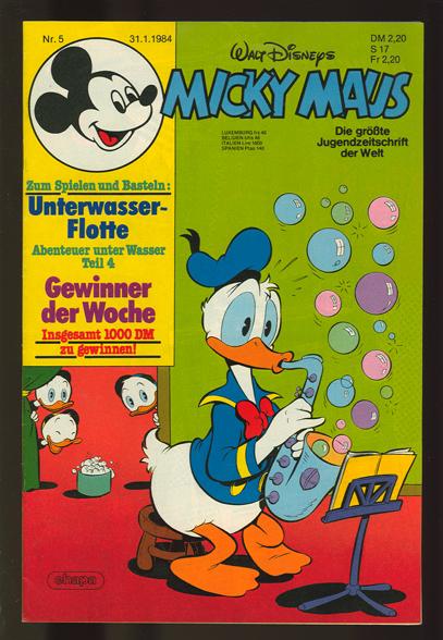 Micky Maus 1984: Nr. 5: