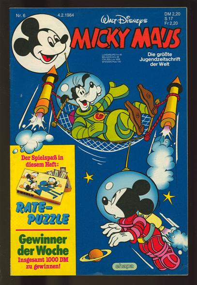 Micky Maus 1984: Nr. 6: