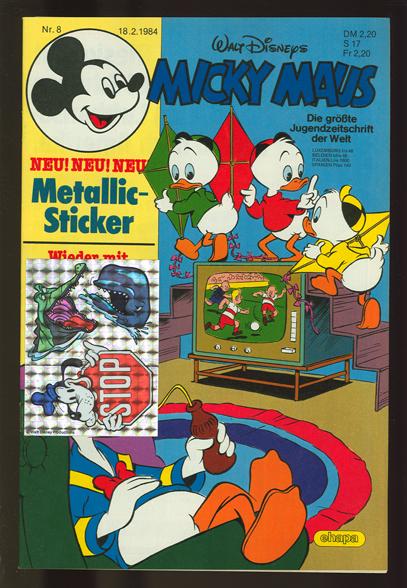 Micky Maus 1984: Nr. 8: