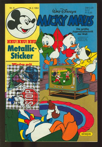 Micky Maus 1984: Nr. 8: