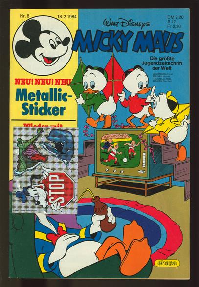 Micky Maus 1984: Nr. 8: