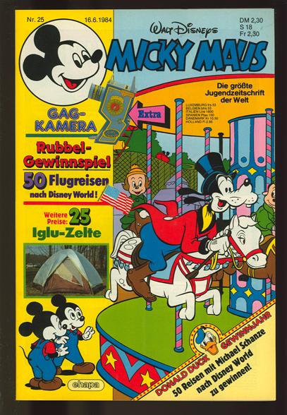 Micky Maus 1984: Nr. 25: