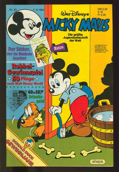 Micky Maus 1984: Nr. 33: