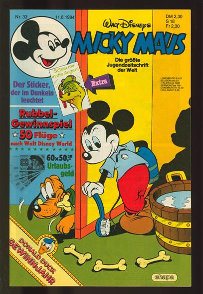 Micky Maus 1984: Nr. 33: