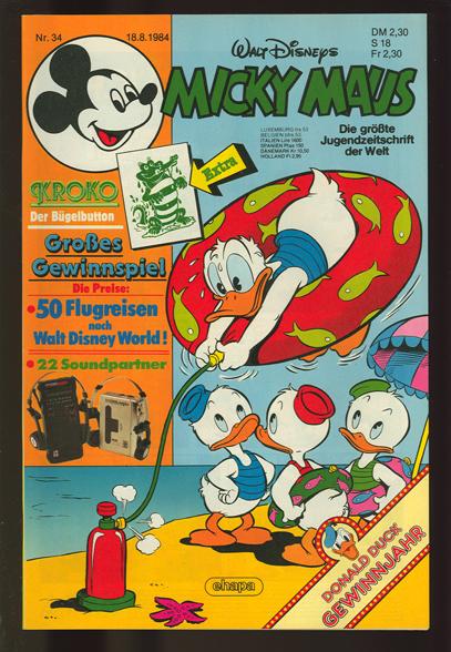 Micky Maus 1984: Nr. 34: