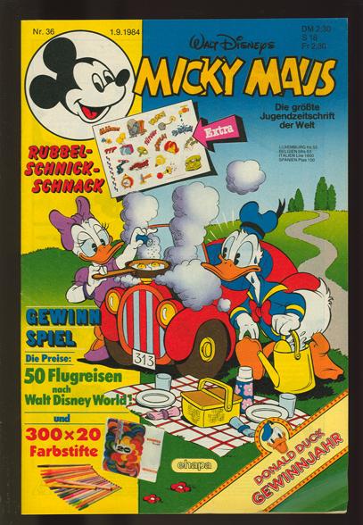 Micky Maus 1984: Nr. 36: