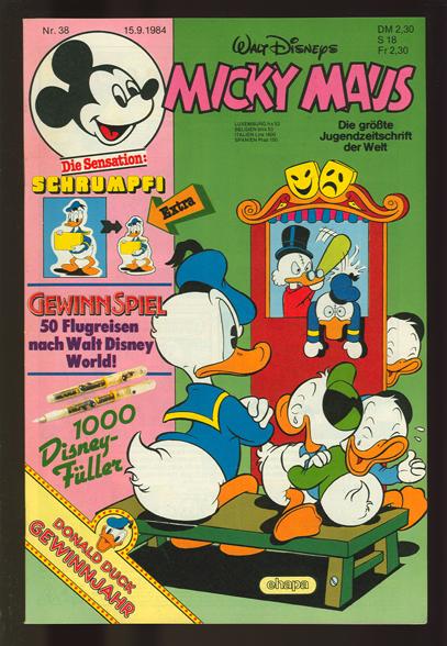 Micky Maus 1984: Nr. 38: