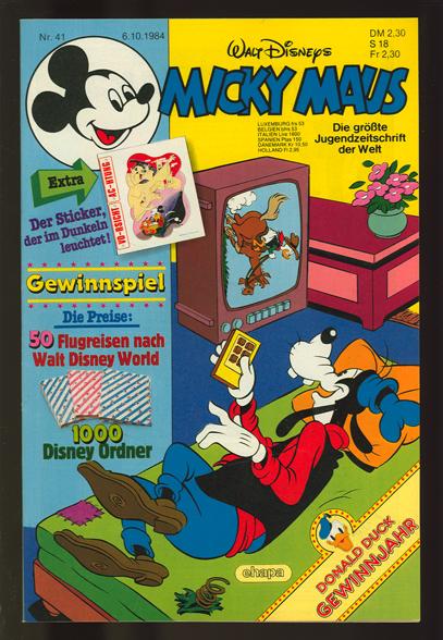 Micky Maus 1984: Nr. 41: