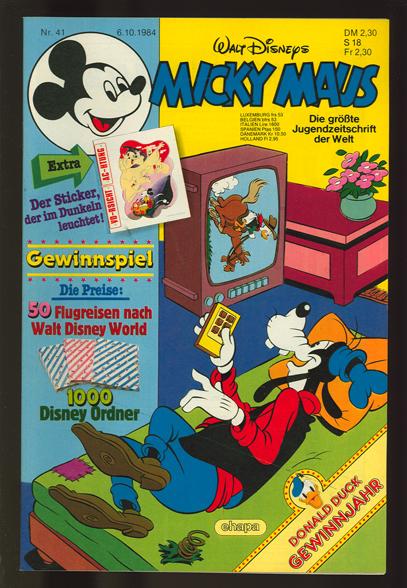 Micky Maus 1984: Nr. 41: