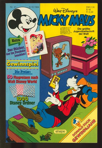 Micky Maus 1984: Nr. 41: