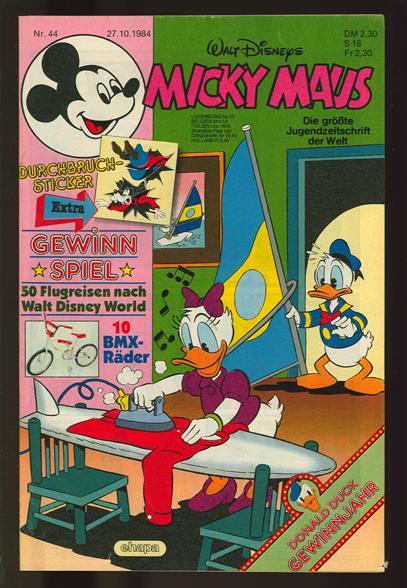 Micky Maus 1984: Nr. 44: