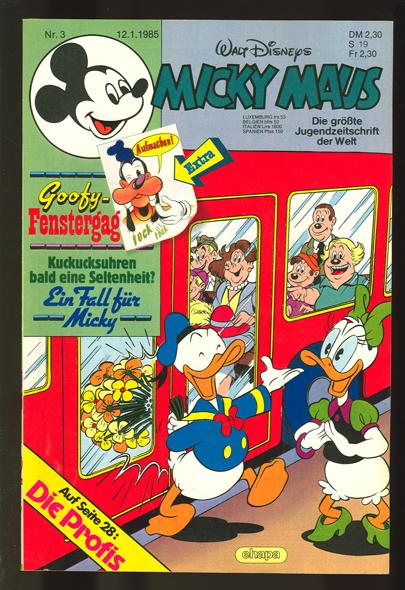 Micky Maus 1985: Nr. 3: