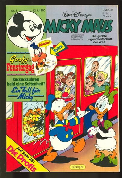 Micky Maus 1985: Nr. 3: