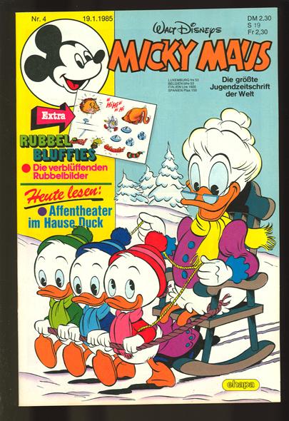 Micky Maus 1985: Nr. 4:
