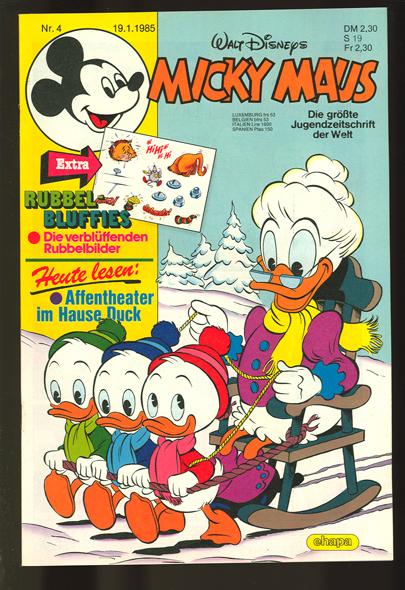 Micky Maus 1985: Nr. 4: